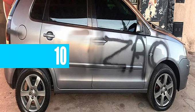 Homem picha carro contra som alto e deixa bilhete no interior de MG - News Rondônia