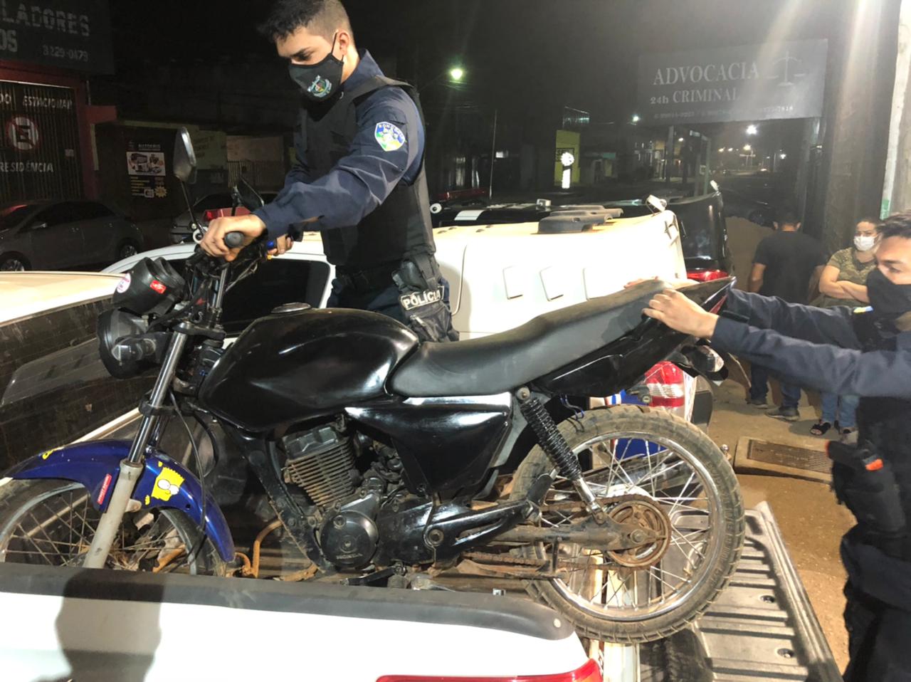 Homem é preso com duas motos clonadas quando negociava com comprador que fez denúncia - News Rondônia