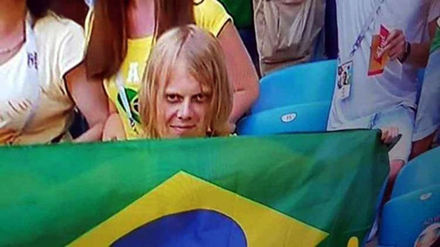 'TORCEDOR MISTERIOSO' É RUSSO E AGRADECE TORCIDA BRASILEIRA: 'ESPERO QUE VOCÊS GANHEM' - News Rondônia