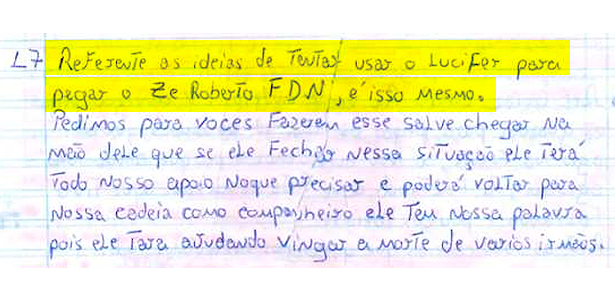 PCC TENTOU CONTRATAR 'LÚCIFER' PARA ASSASSINAR INIMIGO DENTRO DE PRESÍDIO FEDERAL - News Rondônia