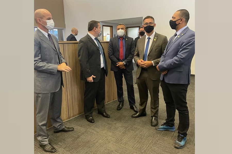 Deputado Anderson participa de reunião no Centro Integrado de Controle Nacional e sugere inclusão da Polícia Penal - News Rondônia