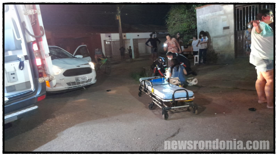 Mais um acidente de trânsito é registrado na capital; dessa vez foi no cruzamento das ruas Abóbora com Camomila - News Rondônia