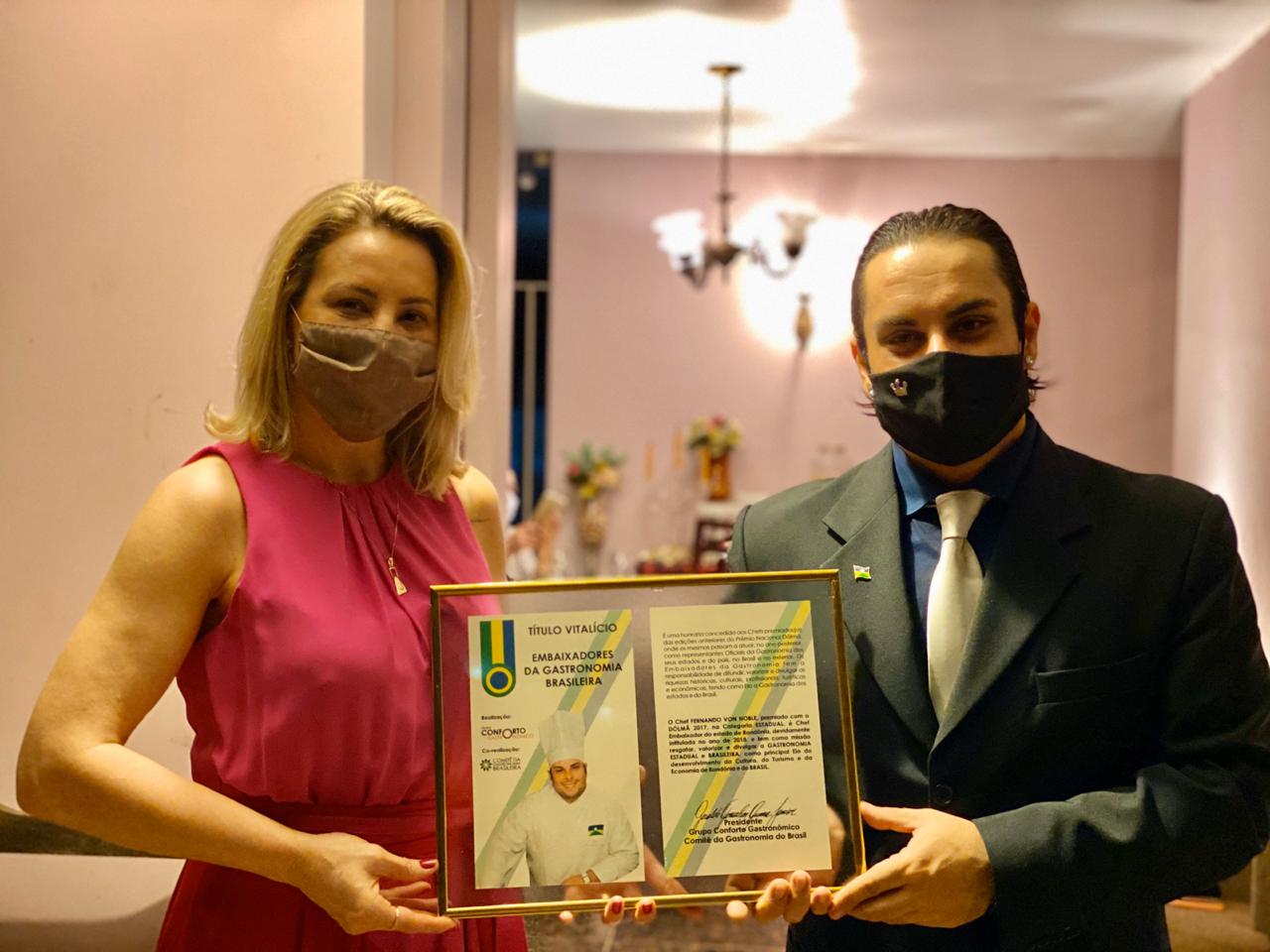 Coluna social Marisa Linhares: Embaixador Gastronômico - News Rondônia