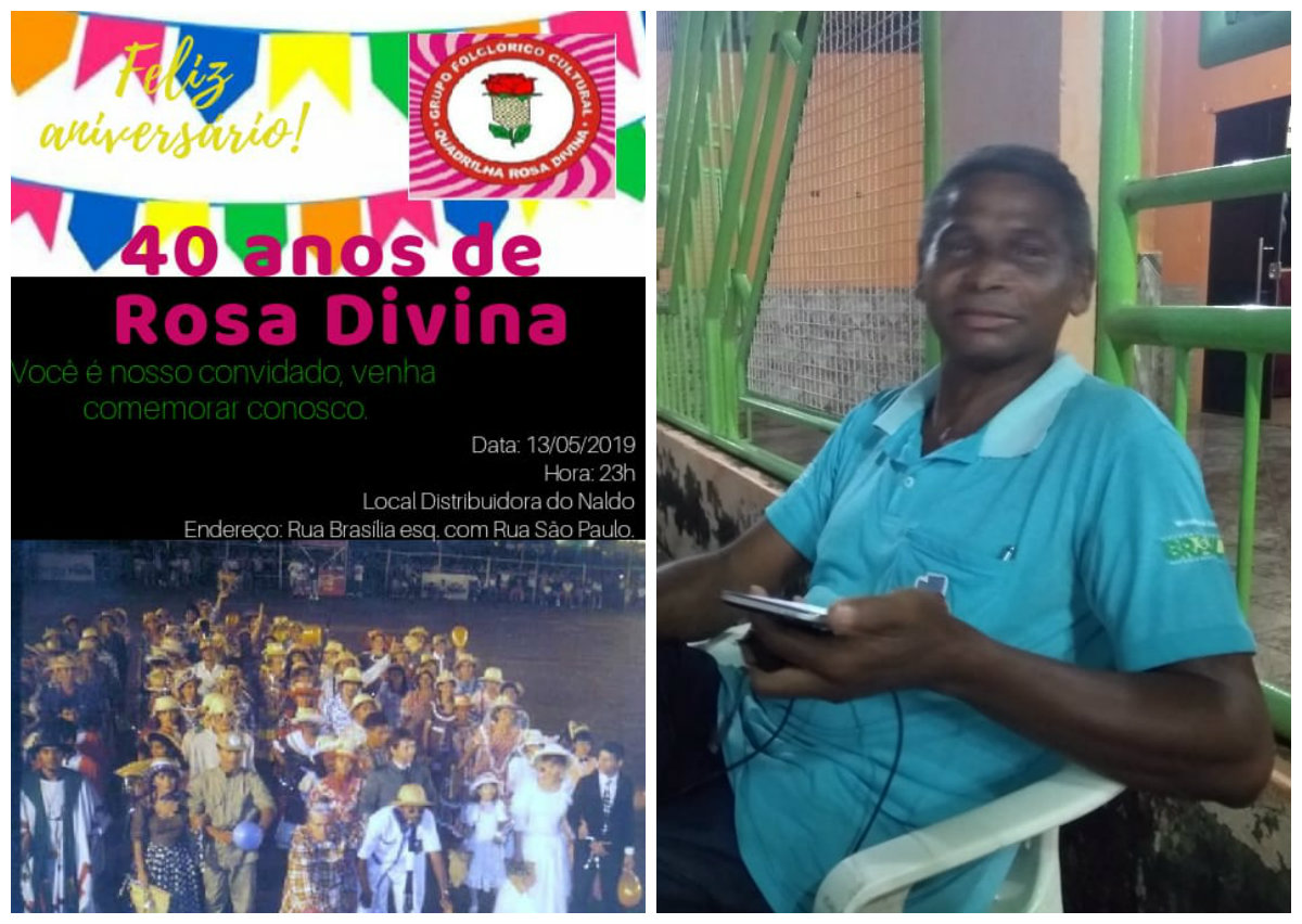 ROBERTO DA ROCHA MATIAS: A HISTÓRIA DOS 40 ANOS DA QUADRILHA JUNINA ROSA DIVINA - News Rondônia