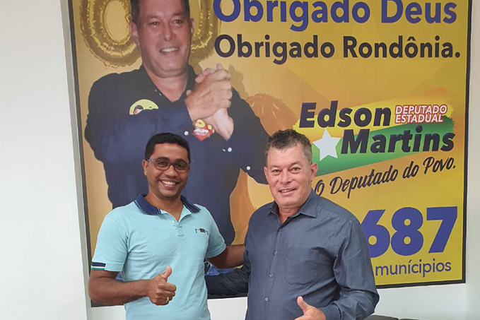 Emenda do deputado Edson Martins garante laboratório de informática para Urupá - News Rondônia