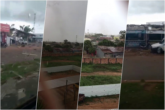 VEJA VÍDEO: Internautas registraram momento de tornado em Porto Velho - News Rondônia