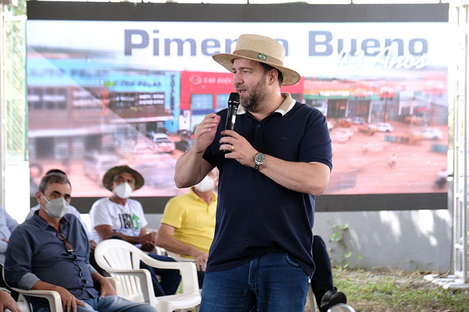 Presidente Alex Redano participa do lançamento do Tchau Poeira em Pimenta Bueno - News Rondônia
