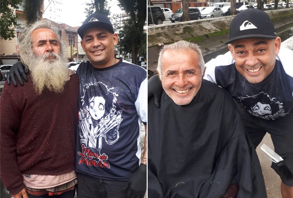 MORADOR DE RUA VIRALIZA APÓS PASSAR POR 'DIA DE BELEZA' E FICAR IRRECONHECÍVEL - News Rondônia