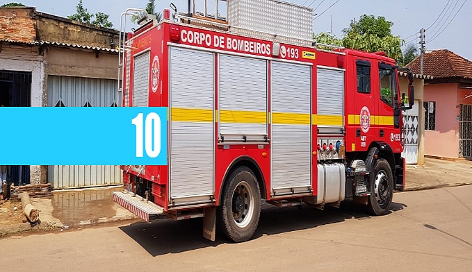 URGENTE: CORPO DE BOMBEIROS É ACIONADO PARA COMBATER PRINCÍPIO DE INCÊNDIO EM RESIDÊNCIA - News Rondônia