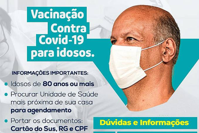 Candeias do Jamari começará a vacinação dos idosos nesta próxima segunda-feira - News Rondônia