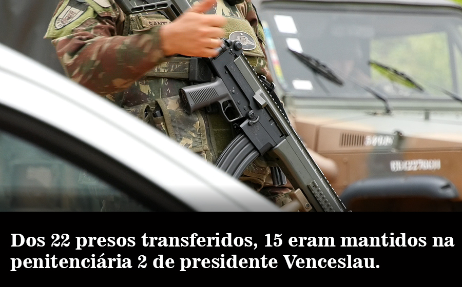 EXÉRCITO MONTA ACAMPAMENTO PARA 'SEGURAR' O Nº 1 DO PCC - News Rondônia