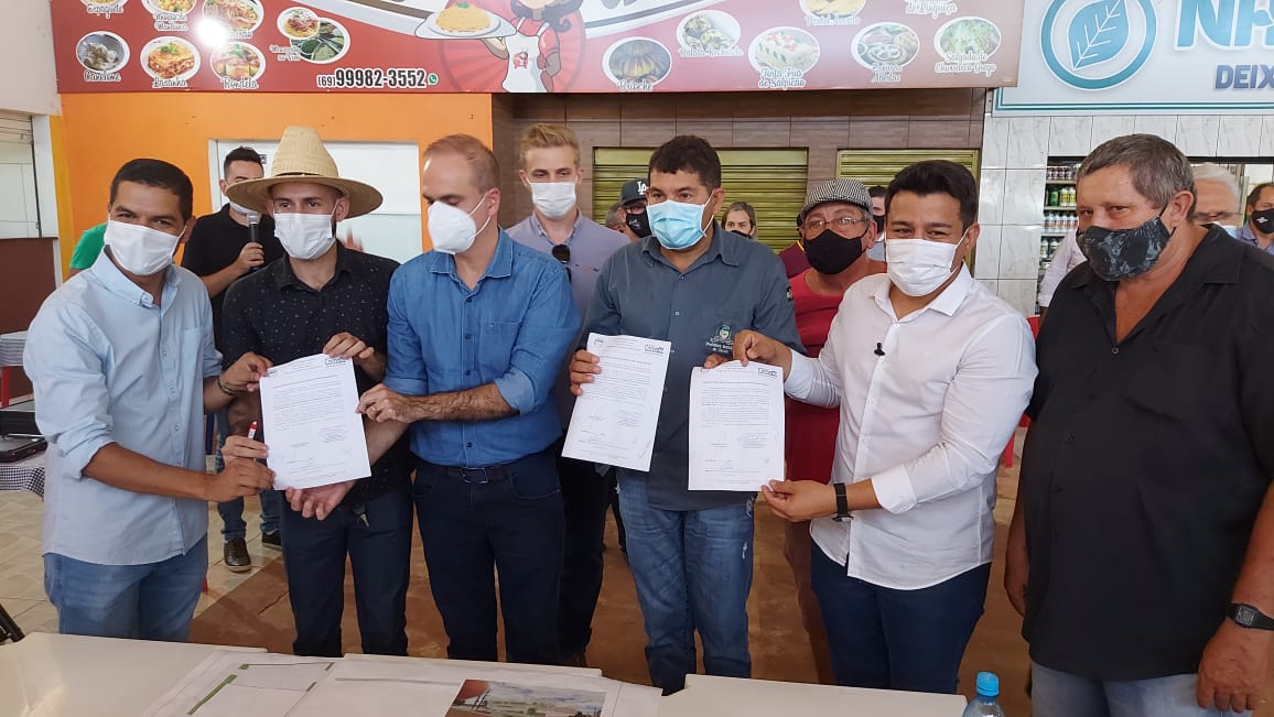 CACOAL  em parceria com o governo do estado e assembleia legislativa deputado Alan Queiroz anuncia mais de 1,2 milhão em investimentos - News Rondônia