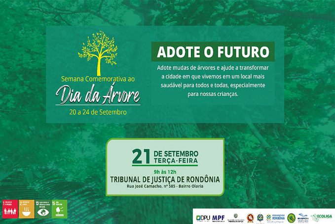 Ecoliga e Polícia Militar promovem, na próxima semana, campanha de adoção de árvores - News Rondônia