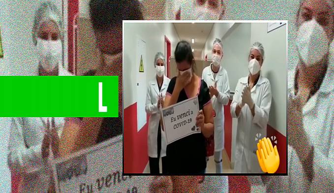 Dona de casa recebe alta e se emociona por estar curada da Covid-19 em Jaru - News Rondônia
