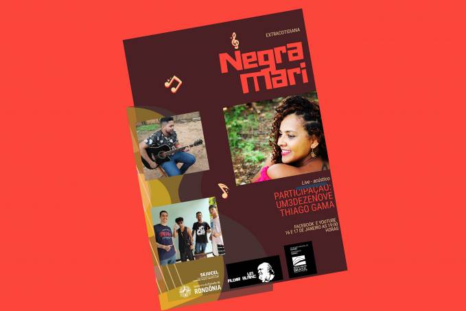 Marita Santos com fomento da Lei Aldir Blanc apresenta a live Negra Mari Extracotidiana - News Rondônia