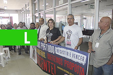 BANCÁRIOS DE RONDÔNIA FECHAM AGÊNCIA DO BRADESCO EM PROTESTO CONTRA PROPOSTA DA FENABAN E ONDA DE DEMISSÕES - News Rondônia