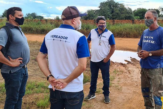 Vereador Aleks Palitot visita bairros da zona leste para solicitar providências - News Rondônia