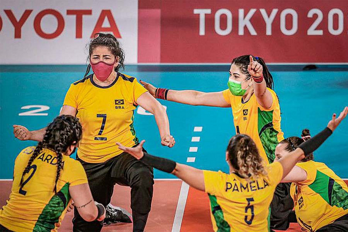 Vôlei sentado brasileiro feminino perde para os EUA e disputa o bronze - News Rondônia