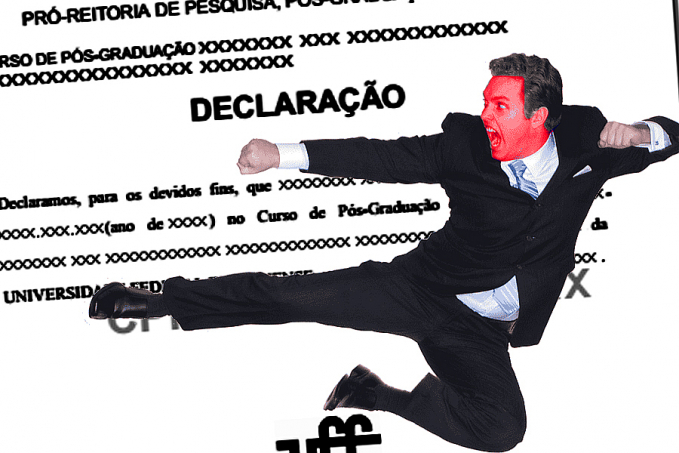 NA MARRA: Homem ameaça quebrar tudo em faculdade por causa de declaração - News Rondônia
