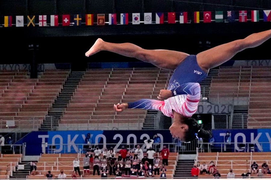 Tóquio: Simone Biles fatura bronze na trave no retorno à competição - News Rondônia