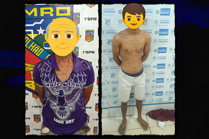 Policiais do 1º BPM prende dupla com mais de 50 porções de droga em bar - News Rondônia