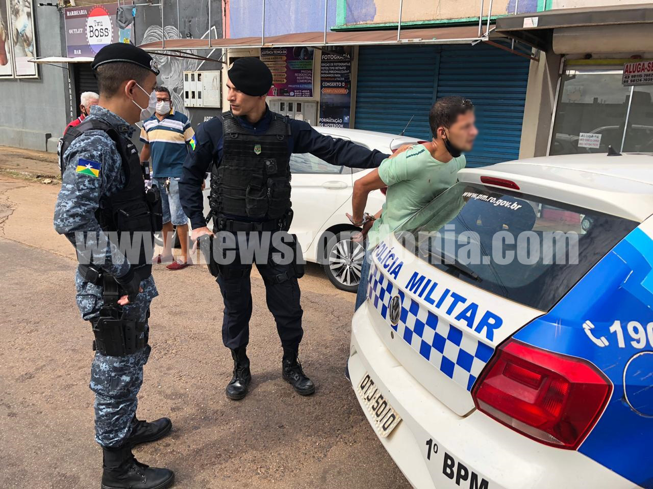Após roubo em restaurante, homem tenta fugir e durante perseguição é atropelado - News Rondônia