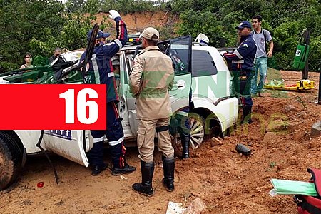 CANDIDATO A DEPUTADO FEDERAL TIZIU SOFRE ACIDENTE NA BR-364 - News Rondônia