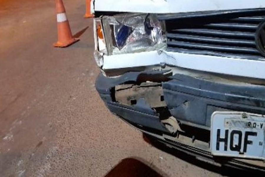Motoboy sofre fratura de fêmur ao ser atingido por carro em Vilhena - News Rondônia