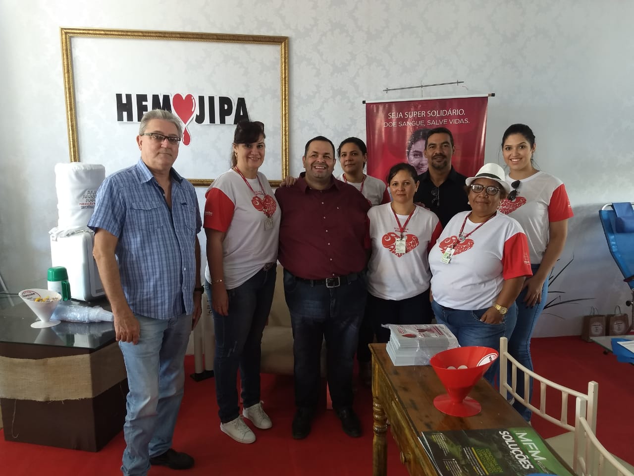 FHEMERON SENSIBILIZA SOBRE IMPORTÂNCIA DO CADASTRO DE MEDULA ÓSSEA DURANTE RONDÔNIA RURAL SHOW - News Rondônia