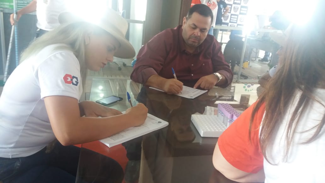 FHEMERON SENSIBILIZA SOBRE IMPORTÂNCIA DO CADASTRO DE MEDULA ÓSSEA DURANTE RONDÔNIA RURAL SHOW - News Rondônia