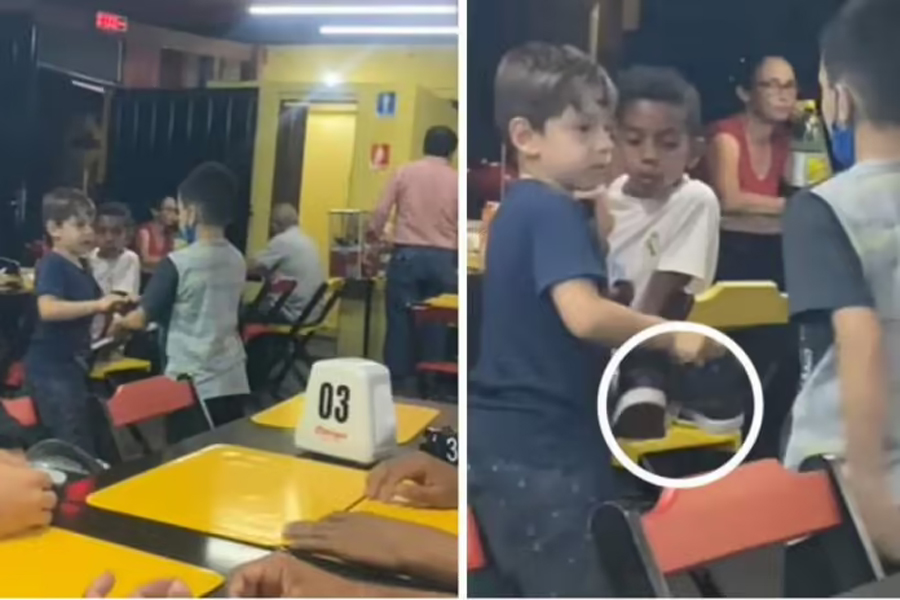 Menino tira os próprios sapatos para doar: `Deus me disse para dar a ele!´ - News Rondônia