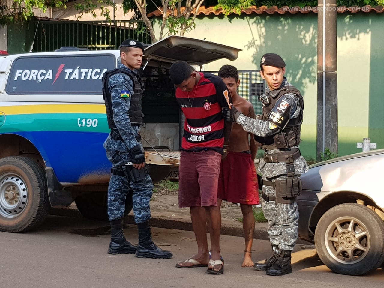 POLÍCIA PRENDE DUPLA APÓS ROUBO NA ZONA SUL DE PORTO VELHO - News Rondônia