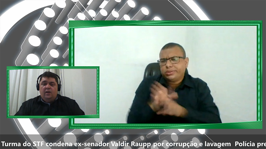 INOVAÇÃO: Site News Rondônia faz entrevista inédita no Brasil com candidato surdo - News Rondônia