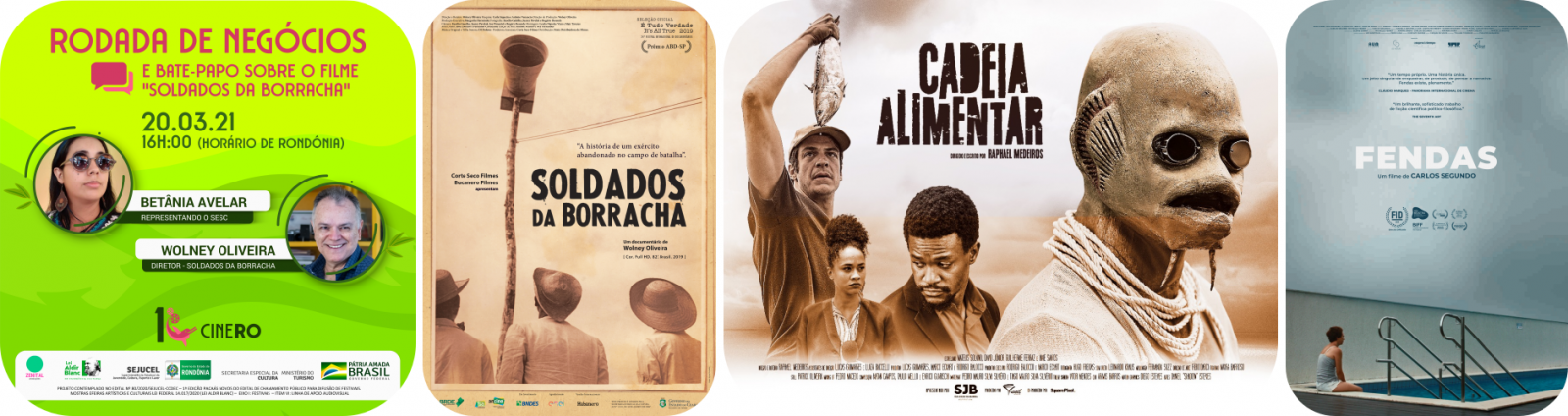 1º Festival de Cinema de Rondônia: Mostra de filmes tem início em 16/03 - News Rondônia