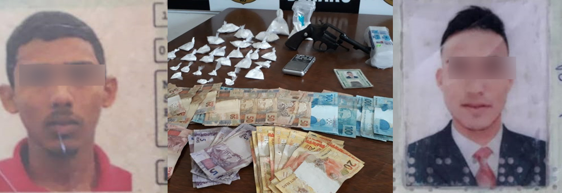 DENARC PRENDE DOIS TRAFICANTES COM DROGAS E ARMAS NA ZONA LESTE - News Rondônia