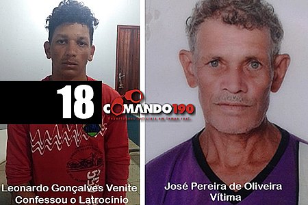 POLÍCIA CIVIL ELUCIDA CRIME BÁRBARO E PRENDE JOVEM QUE MATOU IDOSO A PAULADAS - News Rondônia