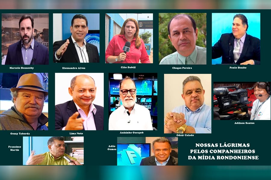 Um setor importante está de luto: Rondônia perde uma dúzia de personalidades da comunicação - News Rondônia