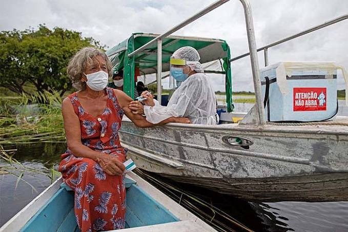 Governo diz que já vacinou todos os idosos com mais de 90 anos e 73% dos profissionais de saúde do país - News Rondônia