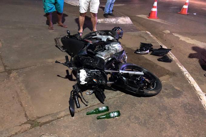 Motorista embriagada na contra mão da avenida Carlos Gomes atinge motoboy, foge e acaba sendo presa - News Rondônia