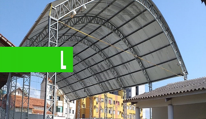 APÓS 25 ANOS, ESCOLA RECEBE COBERTURA E REFORMA DE QUADRA POLIESPORTIVA - News Rondônia