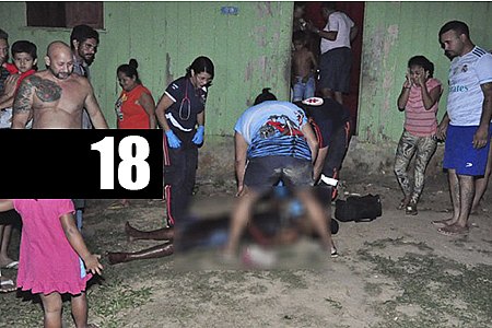 NOITE VIOLENTA: EM MENOS DE 5 HORAS, 2 PESSOAS FORAM MORTAS E 7 FICARAM FERIDAS EM RIO BRANCO - News Rondônia