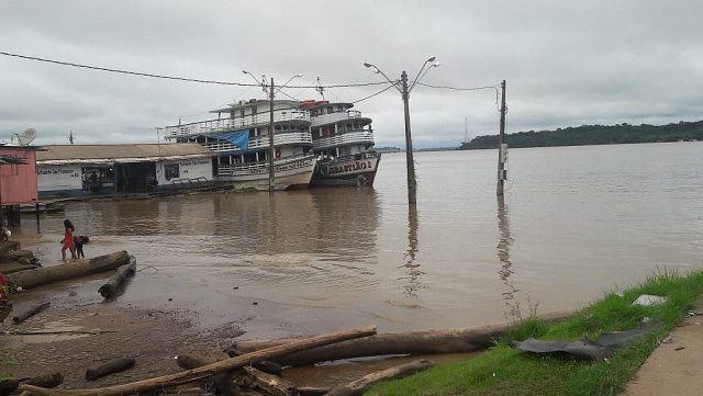 RIO MADEIRA PODE ATINGIR COTA DE TRANSBORDAMENTO NAS PRÓXIMAS HORAS EM PORTO VELHO - News Rondônia