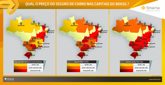 PESQUISA REVELA PREÇOS DE SEGUROS DE VEÍCULOS NAS CAPITAIS - News Rondônia
