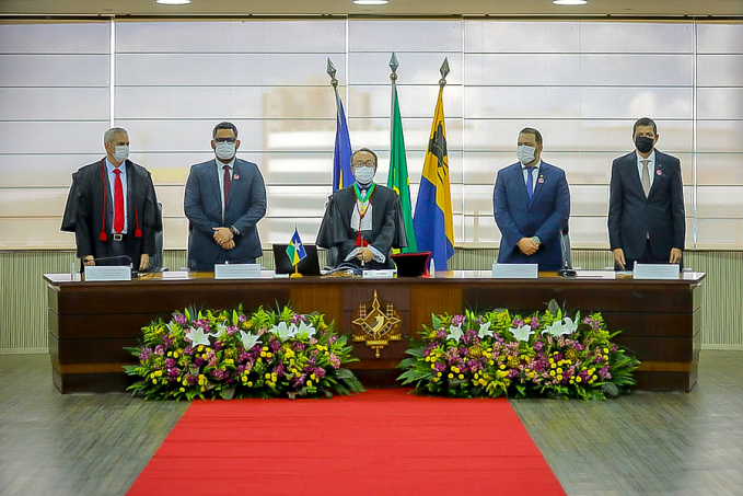 Presidente Alex Redano prestigia a posse dos novos gestores do Tribunal de Justiça de Rondônia - News Rondônia