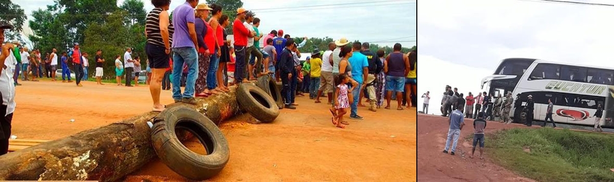 URGENTE - BR 364 É LIBERADA PELA PRF DE FORMA PACIFICA - News Rondônia