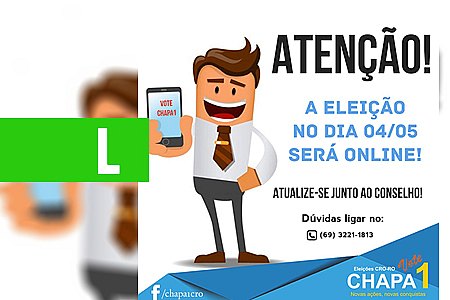 ELEIÇÕES PARA O CRO/RO ACONTECEM NESTA SEXTA-FEIRA (04) - News Rondônia