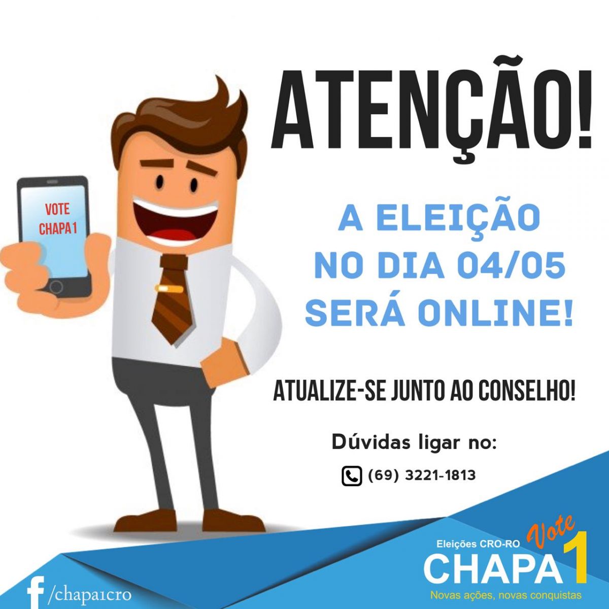 ELEIÇÕES PARA O CRO/RO ACONTECEM NESTA SEXTA-FEIRA (04) - News Rondônia