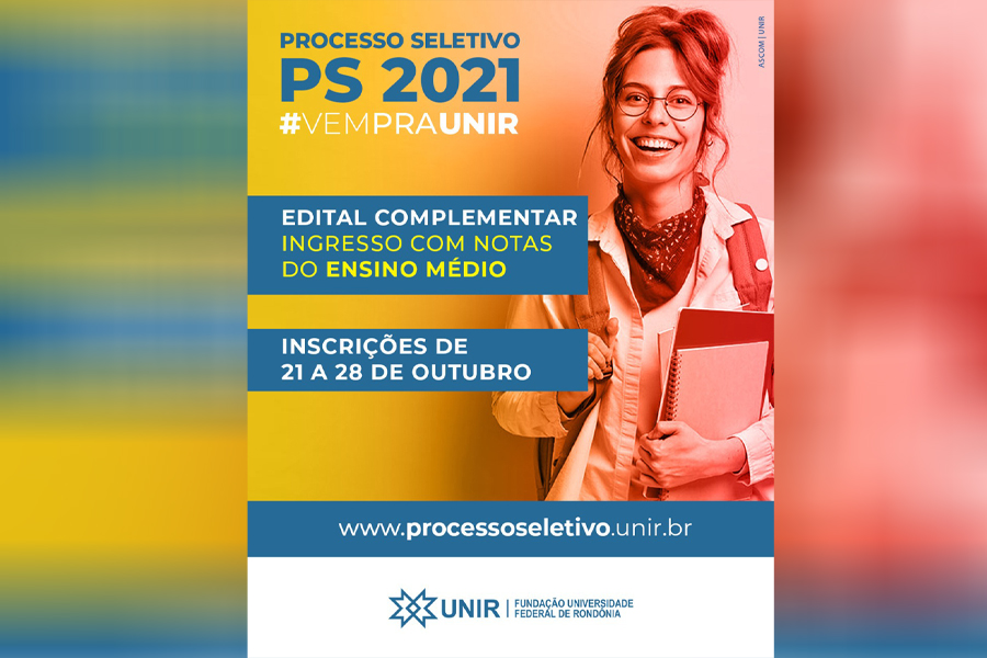OPORTUNIDADE: UNIR seleciona alunos com notas do Ensino Médio - News Rondônia