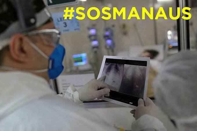 #SOSManaus - Amazonas soma mais 2.744 casos de Covid e 115 óbitos nesta quarta-feira - News Rondônia