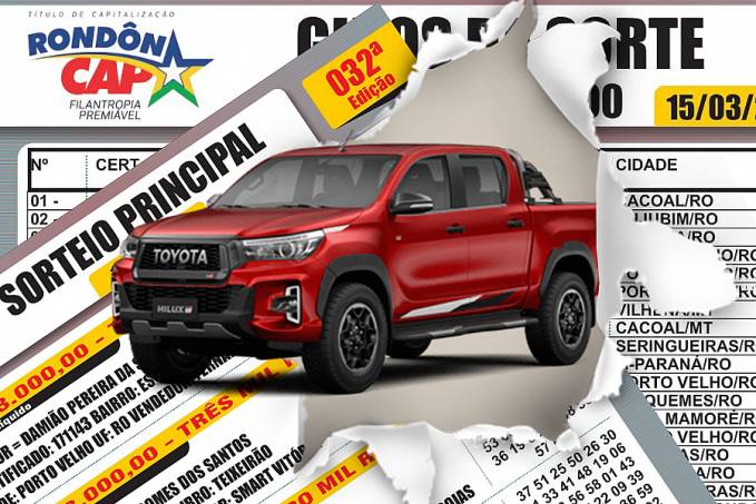 No dia mundial do consumidor, o Rondôncap sorteou um Hilux 4x2 - News Rondônia